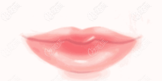 唇型不飽滿示意圖