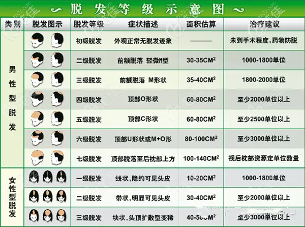 植發(fā)20平方厘米多少錢