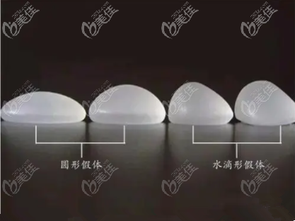 曼托毛面和光面假體形態(tài)