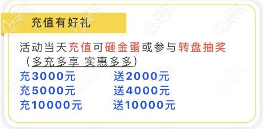 即刻充值就送好禮