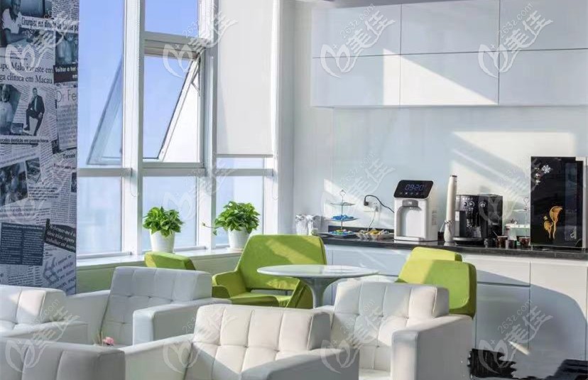 馬瀧齒科院內(nèi)休息區(qū)域