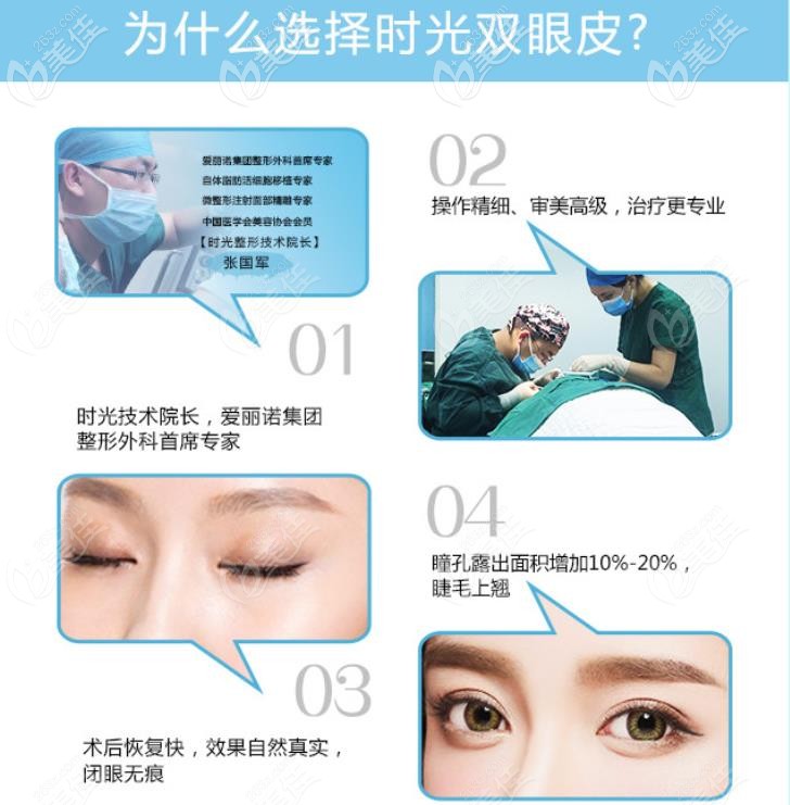 太原時光雙眼皮優(yōu)勢